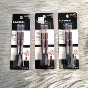 (2 Pack) COVERGIRL Easy Breezy Brow Fill + Define Eyebrow Pencil
